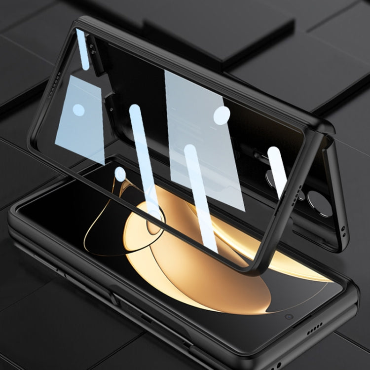 For Honor Magic V GKK Magnetic Hinge Flip Phone Case with Holder(Silver) - free shipping - PMC TechLife - Order now!