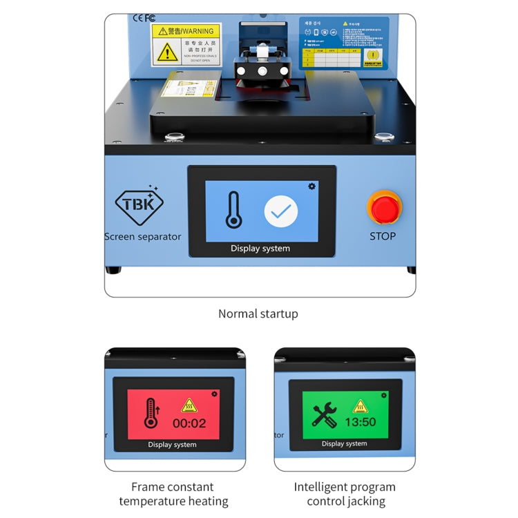 TBK 288 Built-in Pump Vacuum Automatic Intelligent Control Screen Removal Tool, EU Plug - free shipping - PMC TechLife - Order now!