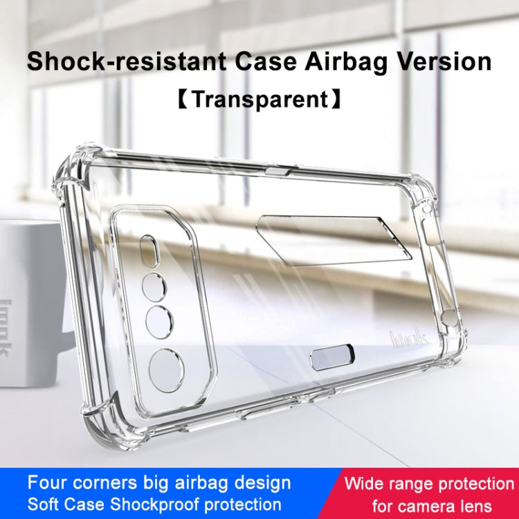 For Asus ROG Phone 6 imak All-inclusive Shockproof Airbag TPU Case (Transparent) - ASUS Cases by imak | Online Shopping South Africa | PMC TechLife | Buy Now Pay Later Mobicred