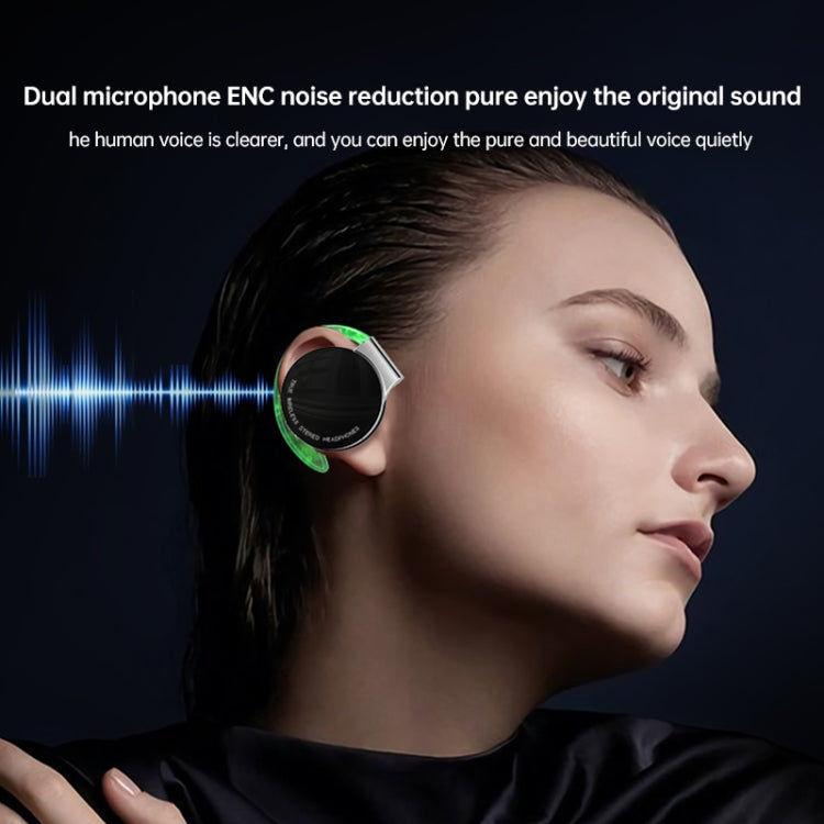 T&G F2 Ear Mount Waterproof Wireless Bluetooth Noise Reduction Earphone, Waterproof Level: IPX5(Black) - Bluetooth Earphone by T&G | Online Shopping South Africa | PMC TechLife | Buy Now Pay Later Mobicred