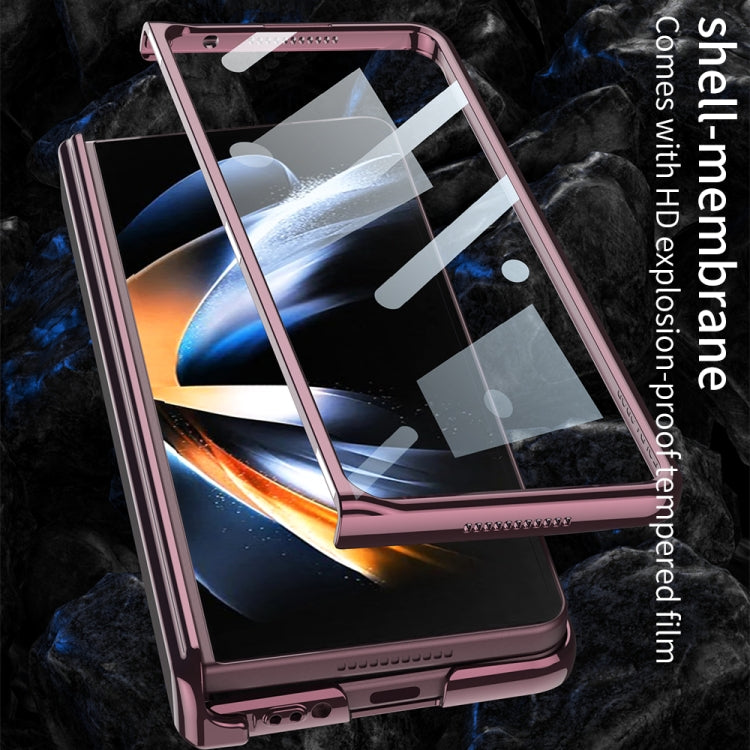 For Samsung Galaxy Z Fold4 GKK Integrated Magnetic Hinged Phantom Phone Case(Champagne Gold) - Galaxy Z Fold4 5G Cases by GKK | Online Shopping South Africa | PMC TechLife | Buy Now Pay Later Mobicred