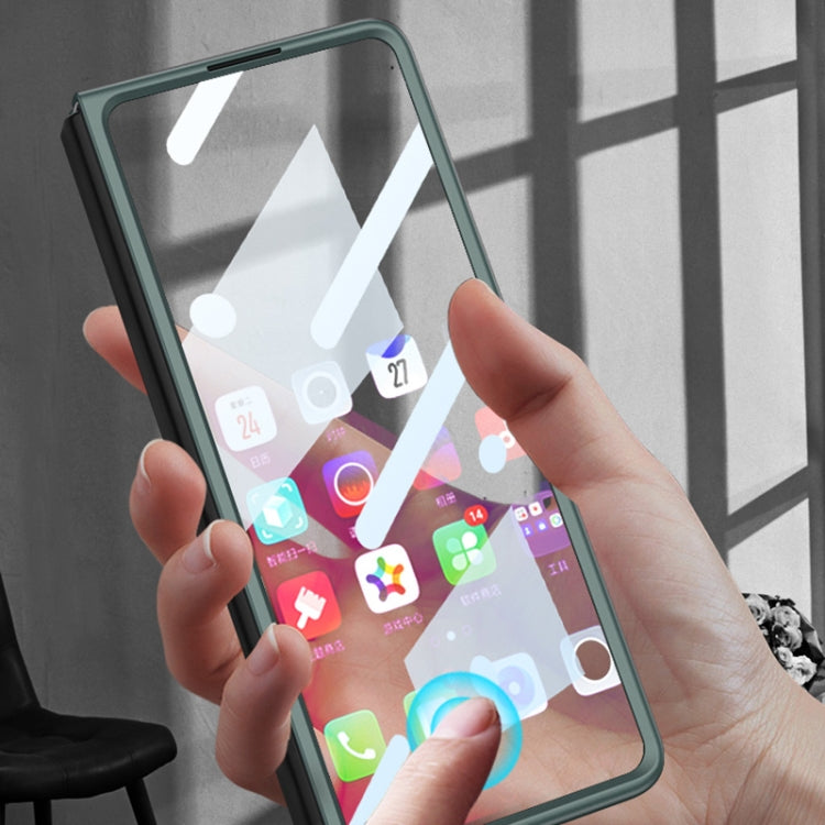 For Samsung Galaxy Z Fold4 GKK Integrated Ultra-thin Full Coverage Phone Flip Case(Green) - Galaxy Z Fold4 5G Cases by GKK | Online Shopping South Africa | PMC TechLife