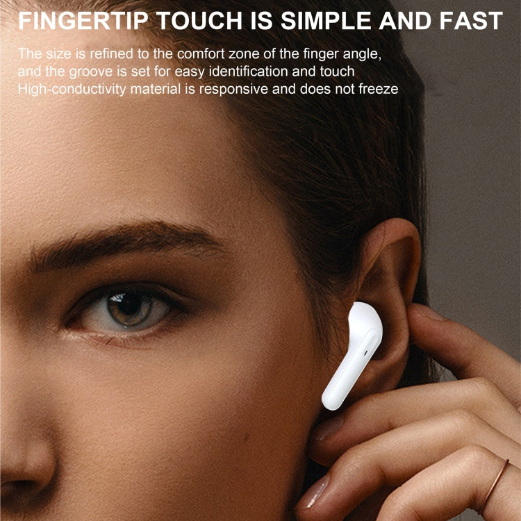 HAMTOD CS121 Stereo TWS Wireless Bluetooth Earphone(White) - TWS Earphone by HAMTOD | Online Shopping South Africa | PMC TechLife | Buy Now Pay Later Mobicred