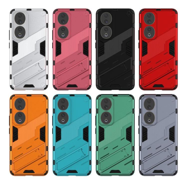 For Honor 90 Punk Armor PC + TPU Phone Case with Holder(Blue) - free shipping - PMC TechLife - Order now!