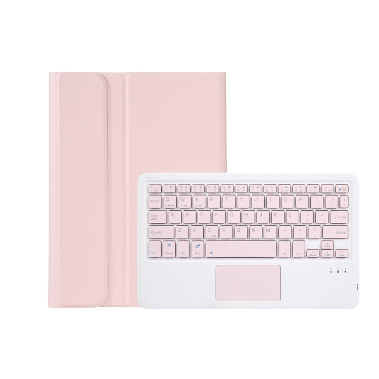 For Lenovo Xiaoxin Pad 2022 10.6 inch/Tab M10 Plus 10.6 3rd Gen 2022 AM20-A Lambskin Texture Bluetooth Touch Keyboard Leather Tablet Case (Pink) - free shipping - PMC TechLife - Order now!