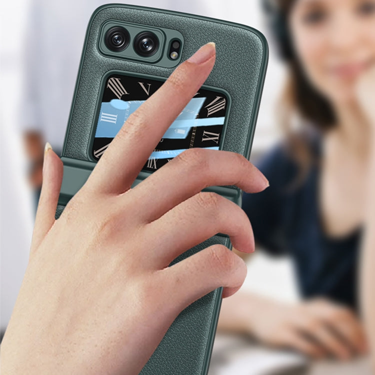 For Motorola Razr 2022 GKK Magnetic Folding Shockproof Leather Phone Case(Black) - free shipping - PMC TechLife - Order now!