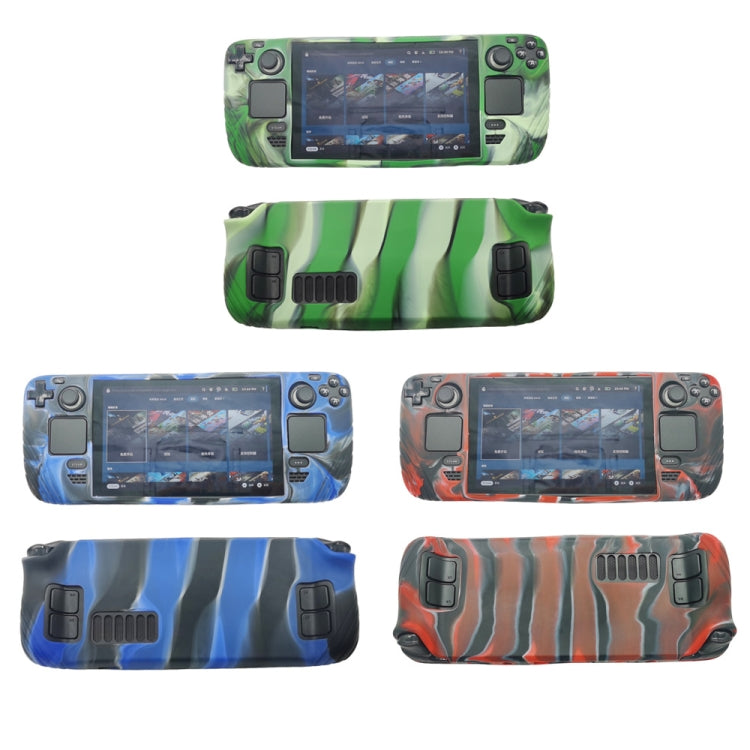 For Steam Deck Shockproof Silicone Game Console Protective Case(Cyan) - Cover Case by PMC TechLife | Online Shopping South Africa | PMC TechLife | Buy Now Pay Later Mobicred