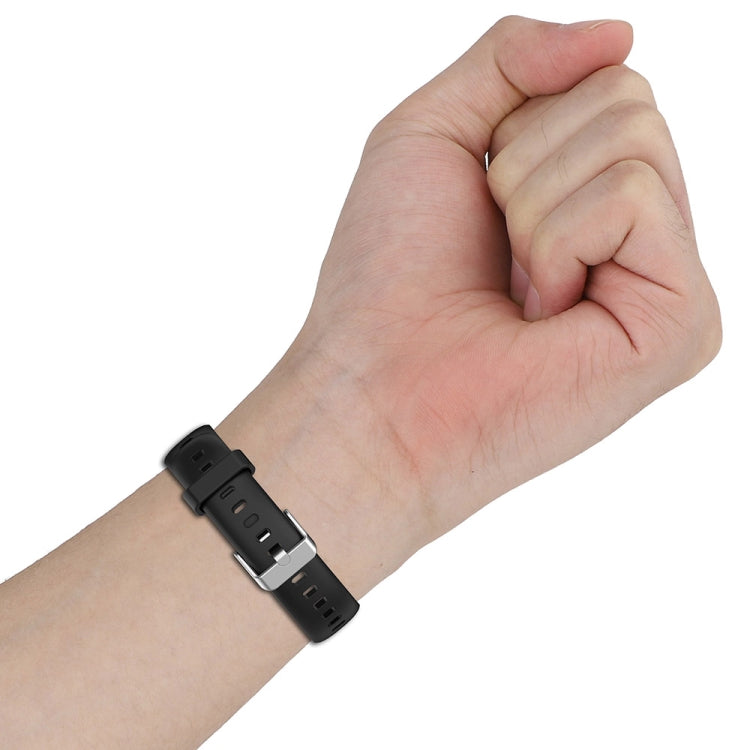 For Keep Band B5 / B4 / B4 Lite 16mm Glossy Surface Silicone Watch Band(Midnight Blue) - free shipping - PMC TechLife - Order now!