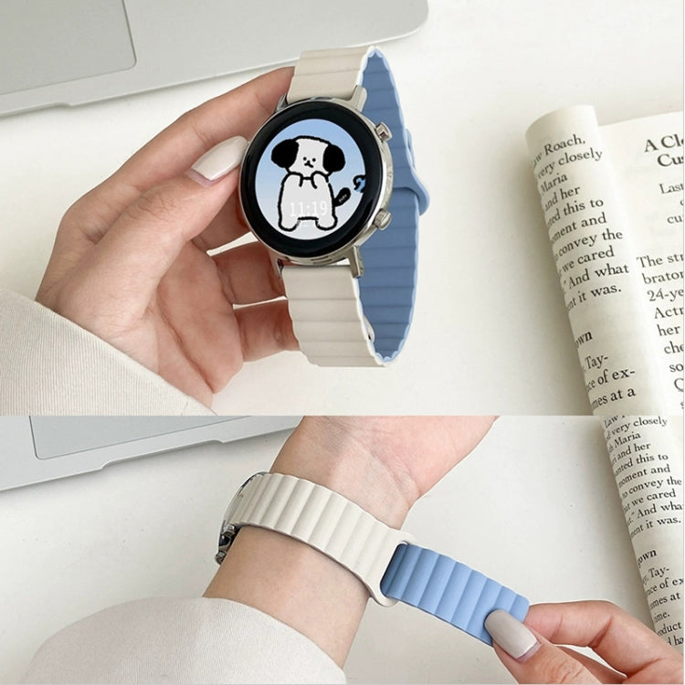 For Google Pixel Watch Reverse Buckle Magnetic Silicone Watch Band(Orange Red) - free shipping - PMC TechLife - Order now!