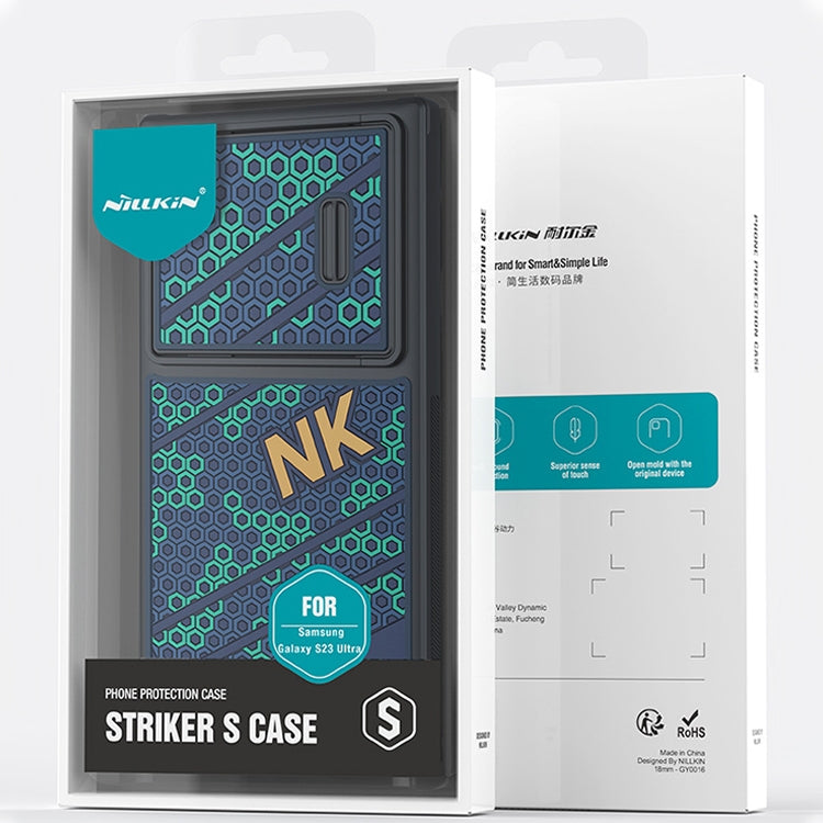 For Samsung Galaxy S23 5G NILLKIN 3D Lens Sliding Camera Phone Case - Galaxy S23 5G Cases by NILLKIN | Online Shopping South Africa | PMC TechLife | Buy Now Pay Later Mobicred