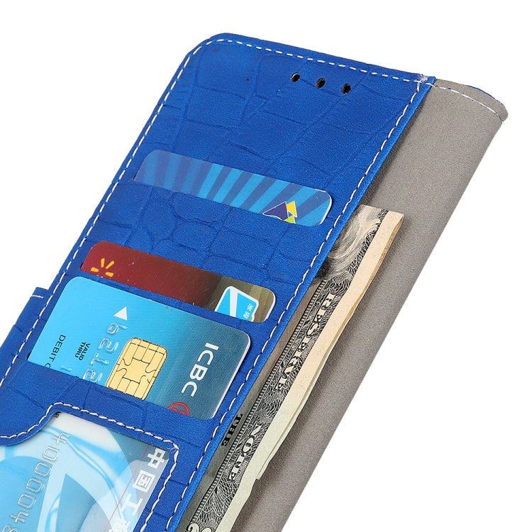 For OnePlus Nord CE 3 Lite Magnetic Crocodile Texture Leather Phone Case(Blue) - free shipping - PMC TechLife - Order now!