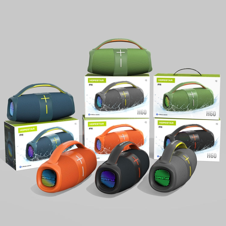 HOPESTAR H60 20W Outdoor Portable Waterproof Wireless Bluetooth Speaker(Black) - free shipping - PMC TechLife - Order now!