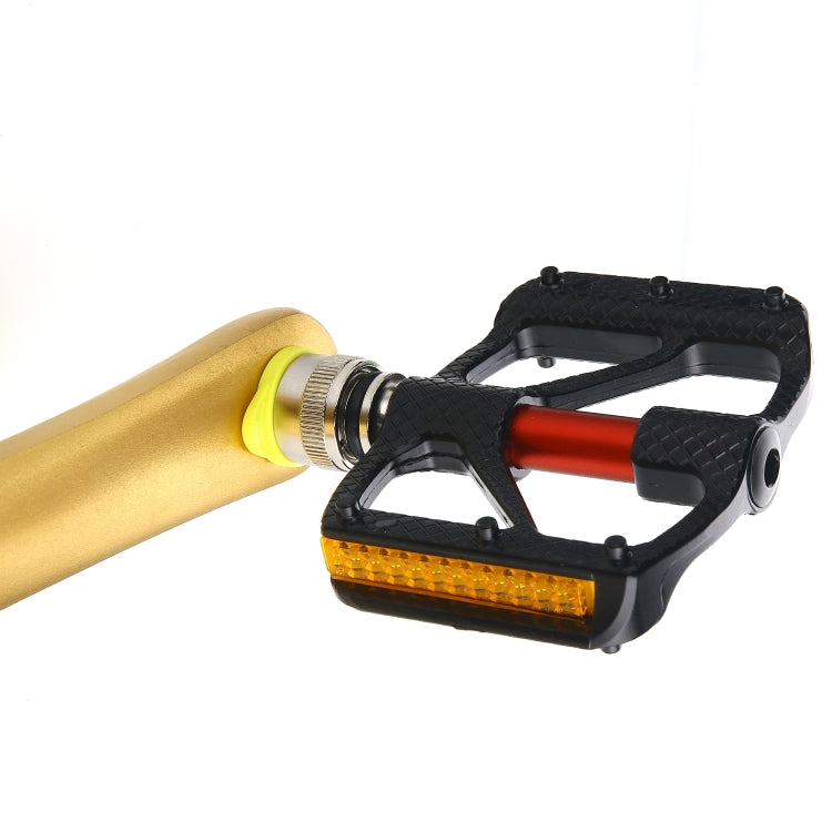 QR610 1 Pair Carbon Fiber Bicycle Quick Release Pedals(Red Axis) - Pedals by PMC TechLife | Online Shopping South Africa | PMC TechLife