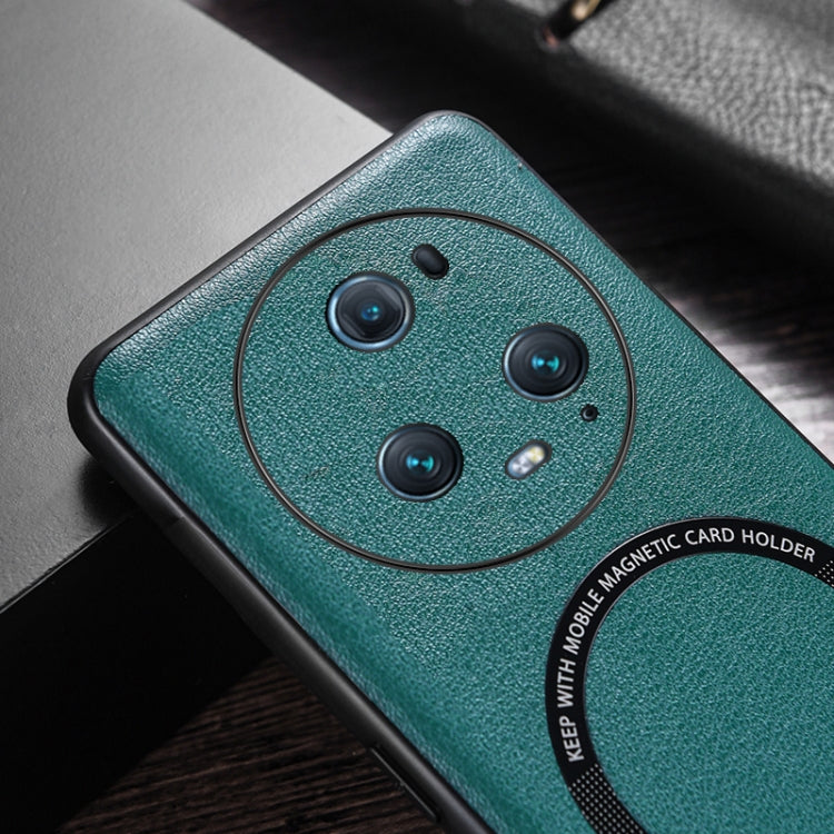 For Honor Magic5 Pro Cloth Texture PU MagSafe Magnetic Phone Case(White) - free shipping - PMC TechLife - Order now!