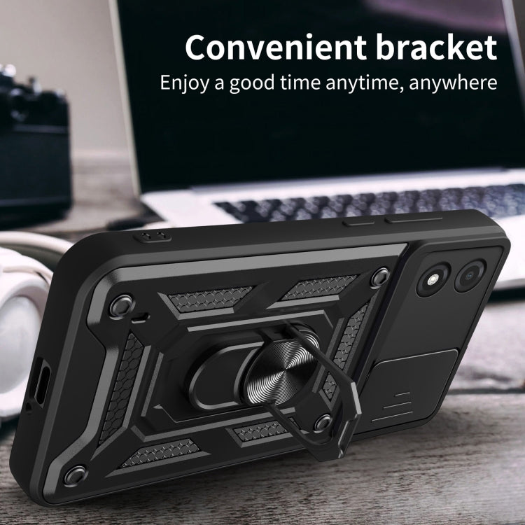 For Motorola Moto E13 4G Sliding Camera Cover Design TPU+PC Phone Case(Red) - free shipping - PMC TechLife - Order now!