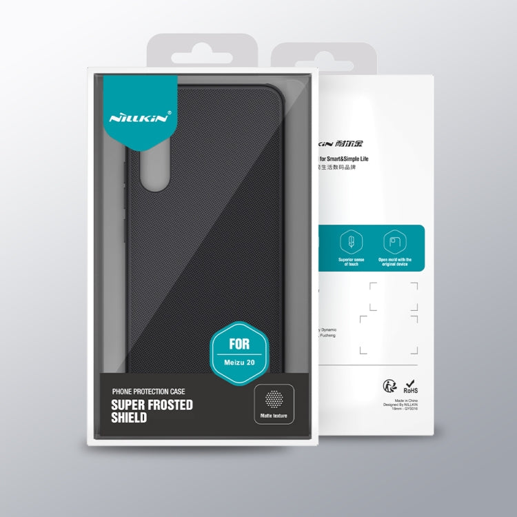 For Meizu 20 NILLKIN Frosted Shield Pro PC + TPU Phone Case(Green) - Meizu by NILLKIN | Online Shopping South Africa | PMC TechLife | Buy Now Pay Later Mobicred
