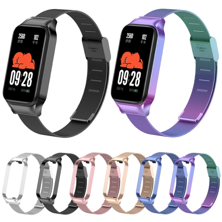 For Redmi Band 2 Milan Buckle Metal Watch Band(Colorful) - Smart Wear by PMC TechLife | Online Shopping South Africa | PMC TechLife