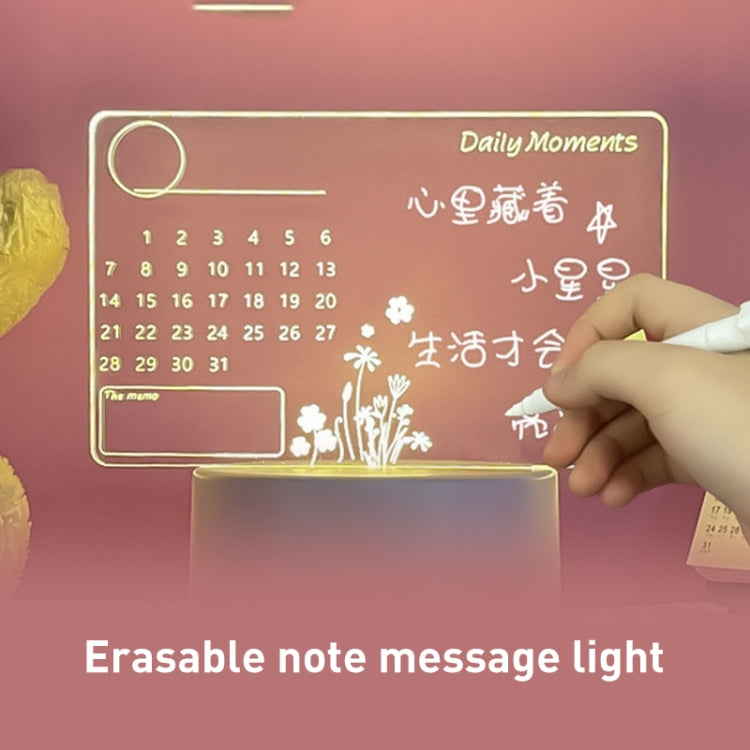 A189 LED Colorful 3D Night Light Bluetooth Speaker Base(White Square) - Desktop Speaker by PMC TechLife | Online Shopping South Africa | PMC TechLife