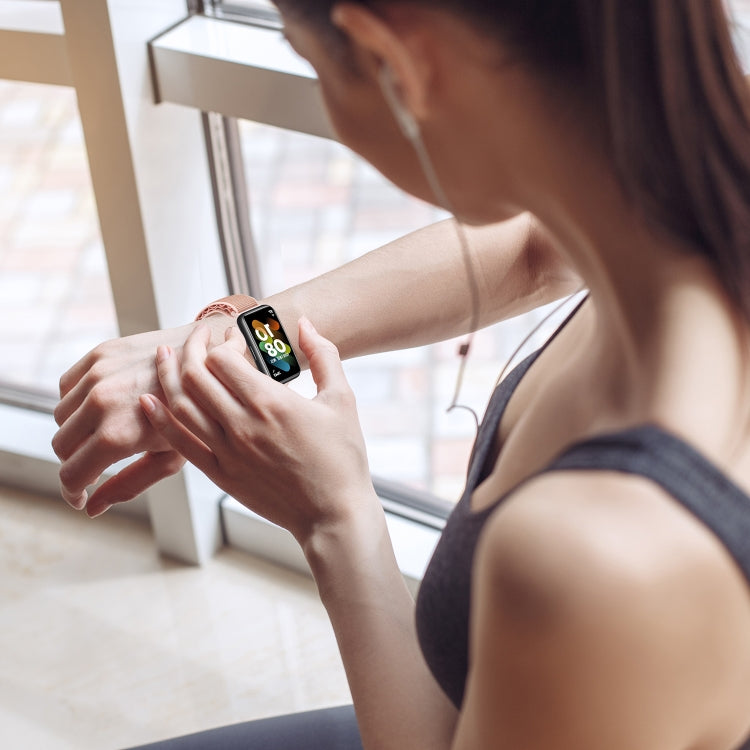 For Huawei Band 7 Loop Nylon Watch Band(Colorful) - Smart Wear by PMC TechLife | Online Shopping South Africa | PMC TechLife