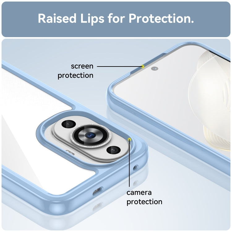 For Huawei Nova 11 Colorful Series Acrylic + TPU Phone Case(Blue) - free shipping - PMC TechLife - Order now!