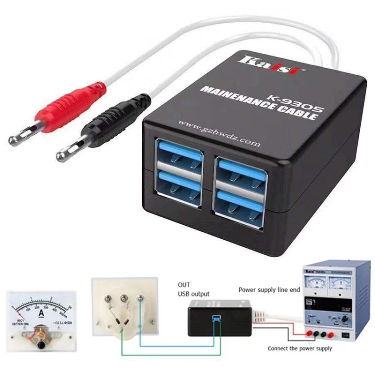 Kaisi K-9035 Power Supply Activation Boot Cable for iPhone 6 to 14 Pro Max - free shipping - PMC TechLife - Order now!