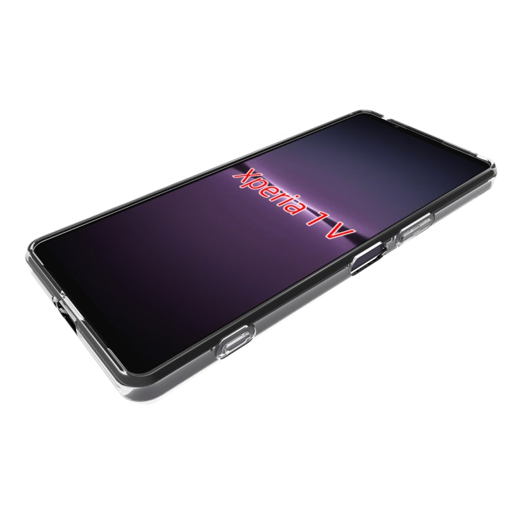 For Sony Xperia 1 V Waterproof Texture TPU Phone Case(Transparent) - free shipping - PMC TechLife - Order now!