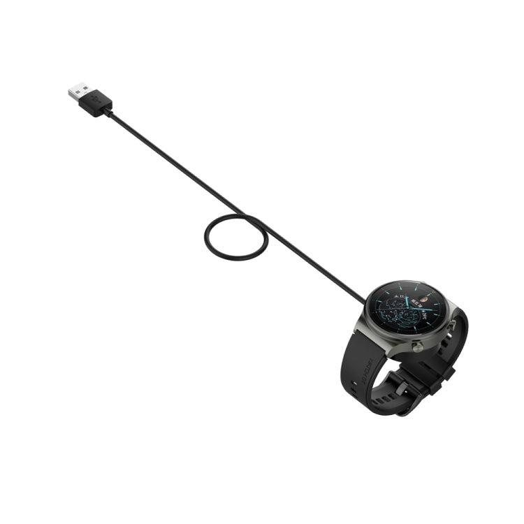 For Huawei Watch Ultimate Smart Watch Magnetic Charging Cable, Length: 1m, Style:Integrated Version(Black) - by PMC TechLife | Online Shopping South Africa | PMC TechLife