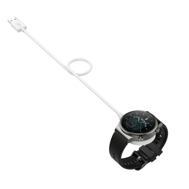 For Huawei Watch Ultimate Smart Watch Magnetic Charging Cable, Length: 1m, Style:Split Version(White) - by PMC TechLife | Online Shopping South Africa | PMC TechLife