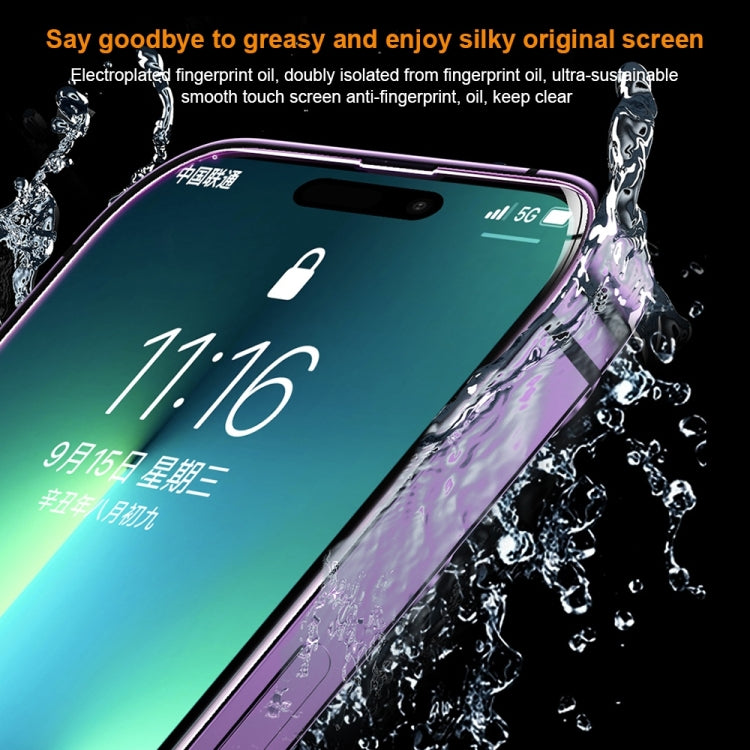 For iPhone 13 Pro Max WK WTP-069 King Kong Vacha 9D Curved AR HD Tempered Glass Film(Black) - iPhone 13 Pro Max Tempered Glass by WK | Online Shopping South Africa | PMC TechLife | Buy Now Pay Later Mobicred