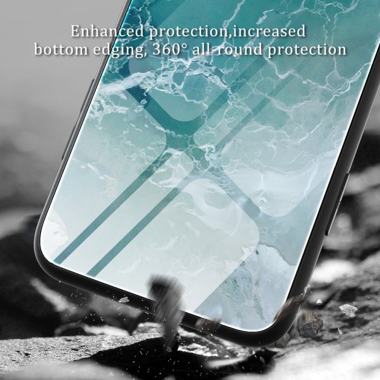 For Xiaomi Redmi Note 12 4G Global Marble Pattern Glass Protective Phone Case(Pink) - free shipping - PMC TechLife - Order now!