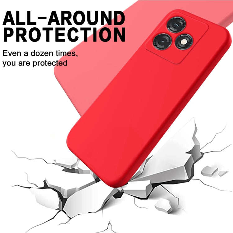 For Tecno Spark 10 4G / 10C 4G Pure Color Liquid Silicone Shockproof Phone Case(Red) - free shipping - PMC TechLife - Order now!