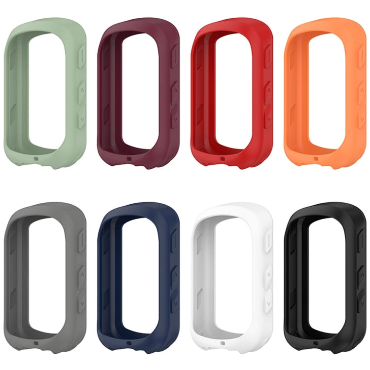 For Garmin Edge 840 / Edge 540 Stopwatch Armor Silicone Protective Case(White) - Watch Cases by PMC TechLife | Online Shopping South Africa | PMC TechLife