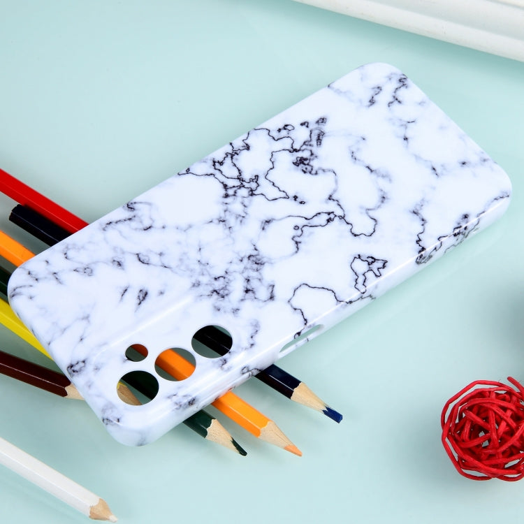 For Samsung Galaxy S22 Ultra 5G Marble Pattern Phone Case(Green White) - free shipping - PMC TechLife - Order now!