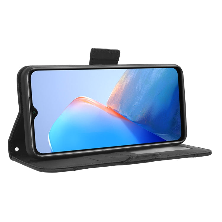 For Infinix Smart 7 HD X6516 Skin Feel Calf Texture Card Slots Leather Phone Case(Black) - free shipping - PMC TechLife - Order now!