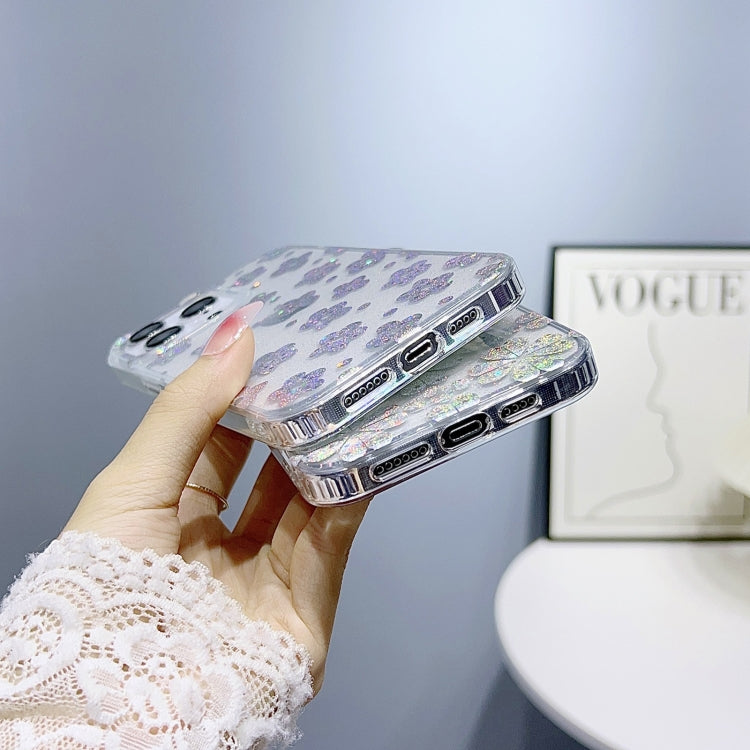 For iPhone 11 Pro Max Little Star Series Glitter Powder TPU Phone Case(Polka Dots) - free shipping - PMC TechLife - Order now!