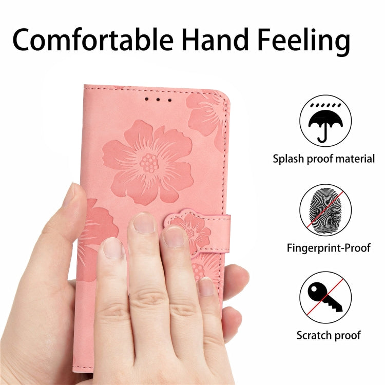 For Xiaomi 12T / 12T Pro Flower Embossing Pattern Leather Phone Case(Pink) - free shipping - PMC TechLife - Order now!