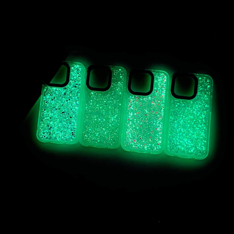 For iPhone 13 Noctilucent Light Drip Glue Shockproof Phone Case(White) - free shipping - PMC TechLife - Order now!