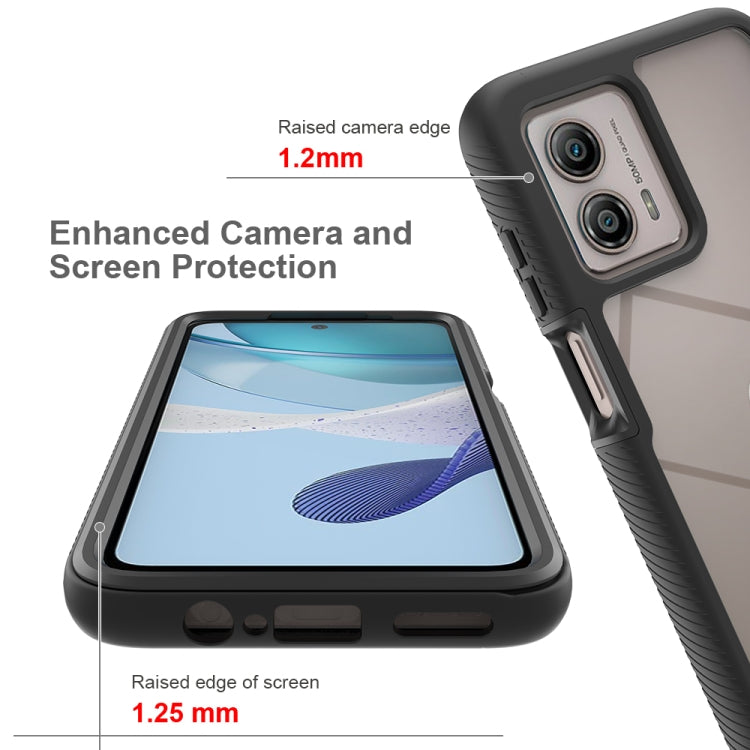 For Motorola Moto G13 / G23 Starry Sky Full Body Hybrid Shockproof Phone Case with PET Film(Purple) - free shipping - PMC TechLife - Order now!