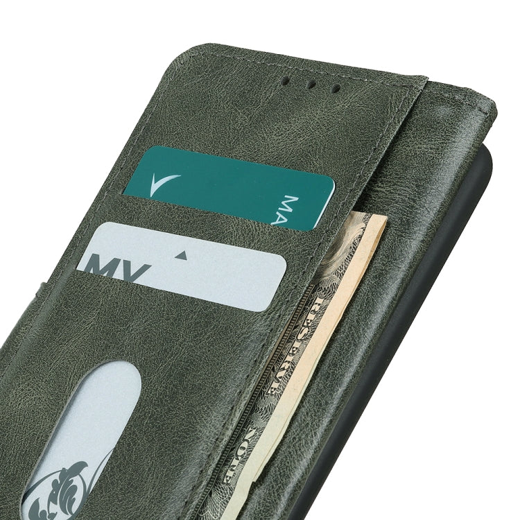 For Xiaomi Redmi Note 12S 4G Mirren Crazy Horse Texture Horizontal Flip Leather Phone Case with Holder & Card Slots & Wallet(Dark Green) - free shipping - PMC TechLife - Order now!