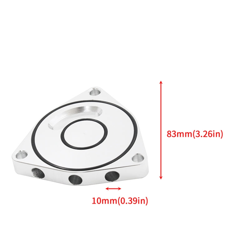 For Honda Civic 2015-2021 Car Turbo Blow Off Valve Plate Spacer BOV 1.5T Coupe Billet(Red) - Engine Fittings by PMC TechLife | Online Shopping South Africa | PMC TechLife