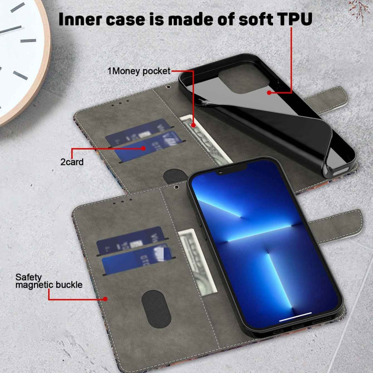 For Xiaomi Redmi Note 8T Crystal 3D Shockproof Protective Leather Phone Case(Lace Love) - free shipping - PMC TechLife - Order now!