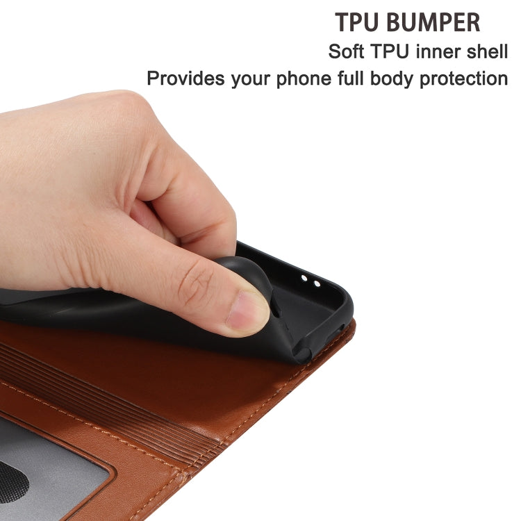 For Xiaomi Redmi Note 11 Global Cat Embossing Pattern Leather Phone Case with Lanyard(Brown) - free shipping - PMC TechLife - Order now!