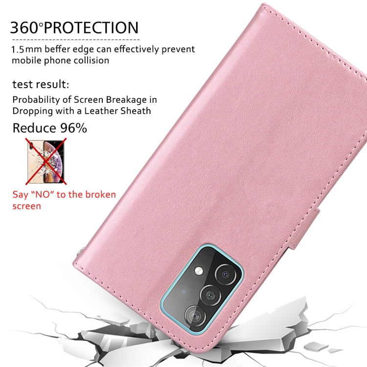 For Samsung Galaxy S23+ 5G Rose Embossed Flip PU Leather Phone Case(Rose Gold) - free shipping - PMC TechLife - Order now!