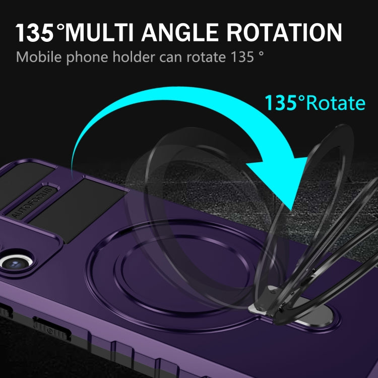 For Samsung Galaxy S21 5G MagSafe Magnetic Holder Phone Case(Purple) - free shipping - PMC TechLife - Order now!