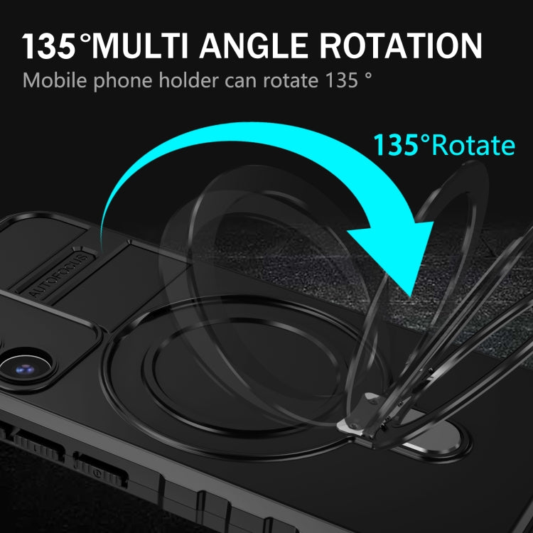 For Samsung Galaxy S22+ 5G MagSafe Magnetic Holder Phone Case(Black) - free shipping - PMC TechLife - Order now!