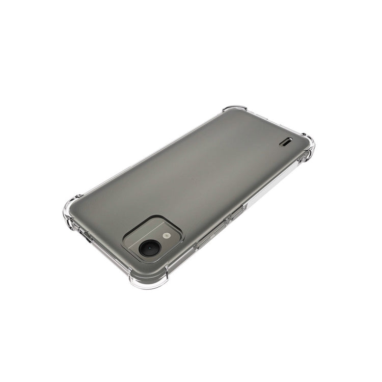 For Nokia C110 4G Shockproof Non-slip Thickening TPU Phone Case(Transparent) - free shipping - PMC TechLife - Order now!