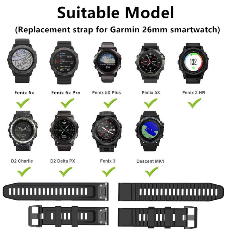 Compatible with Garmin Epix Pro 51mm Sports Silicone Watch Band(Light Pink) - free shipping - PMC TechLife - Order now!