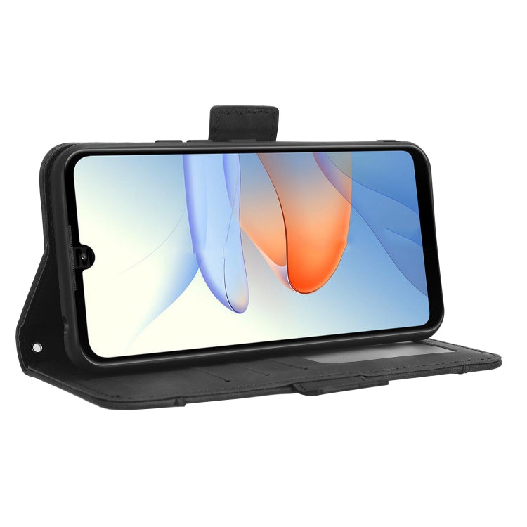 For ZTE Blade L220 Skin Feel Calf Texture Card Slots Leather Phone Case(Black) - free shipping - PMC TechLife - Order now!