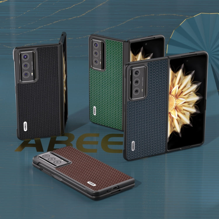 For Honor Magic V2 ABEEL Genuine Leather Luxury Series Phone Case(Royal Blue) - free shipping - PMC TechLife - Order now!