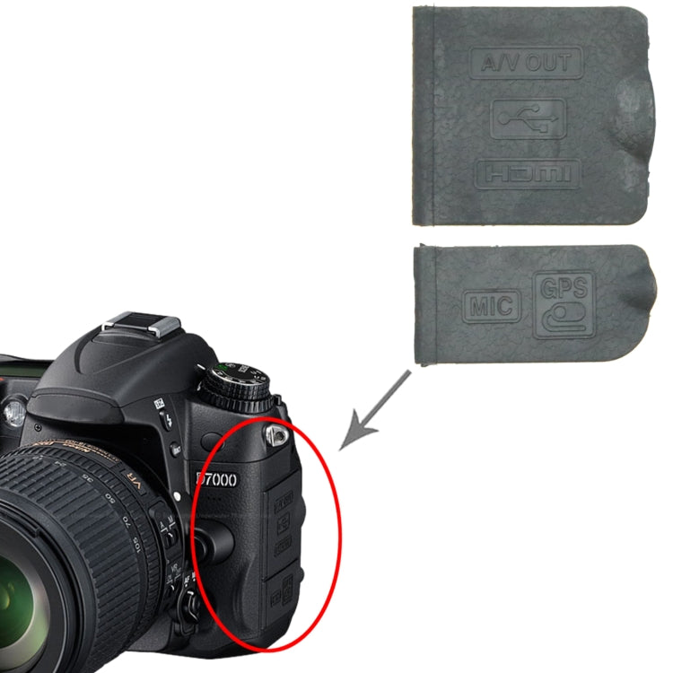 For Nikon D7000 OEM USB Cover Cap - USB Cover Cap by PMC TechLife | Online Shopping South Africa | PMC TechLife | Buy Now Pay Later Mobicred